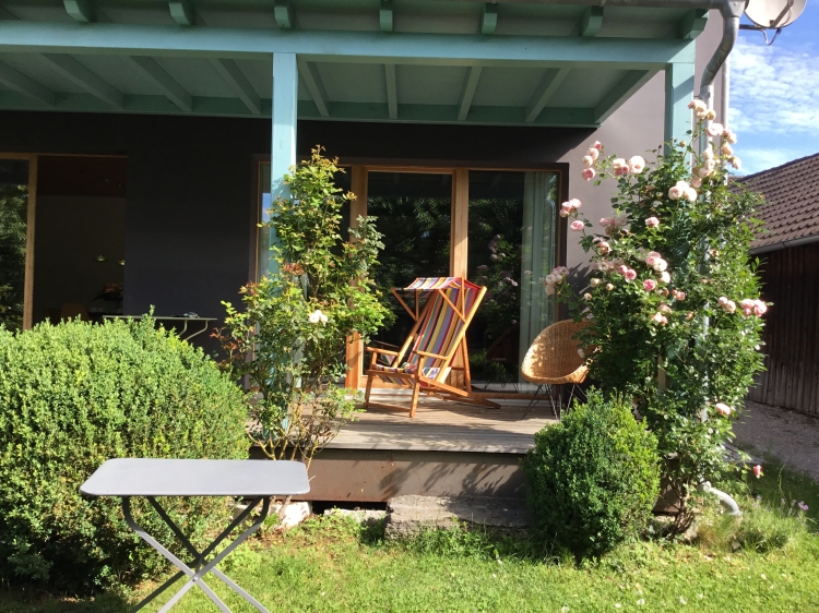 Holiday home Diessen Holiday home Ammersee Holidays in Bavaria Holidays with children Garden Terrace